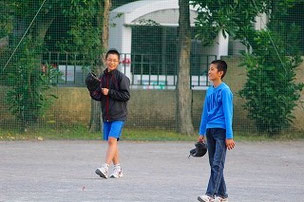 中学生たち協力ありがとう。