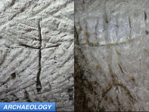 Ancient Religious Etchings Found in Cave