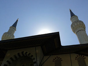 Die Moschee von außen