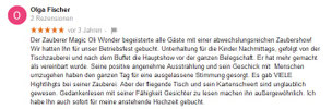 Zauberkünstler Stuttgart Rezension Olga