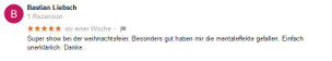Zauberkünstler Stuttgart Rezension Bastian
