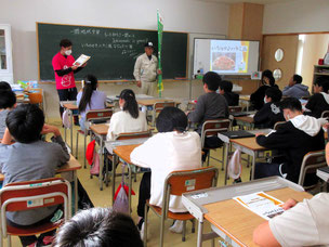 「地域学習」での一コマ