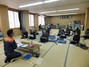 一関東山　松川7区自治会　いい汗流した後は・・・