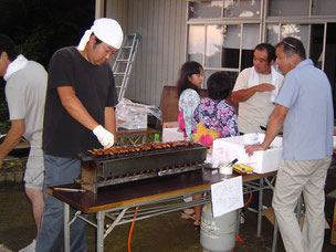一関市室根　屋中自治会(折壁)　毎年８月14日の夏祭り
