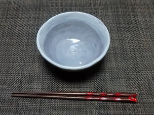 陶芸クラブkirameki　自分が作った茶碗でご飯を食べます