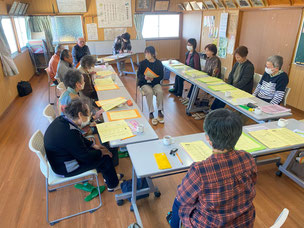 一関市　舞川第18民区　介護予防教室　こぶしの会
