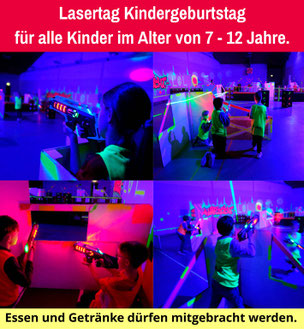 Lasertag Kindergeburtstag in Gütersloh feiern.