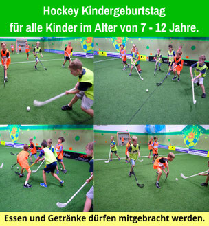 Hockey Kindergeburtstag in Gütersloh feiern.