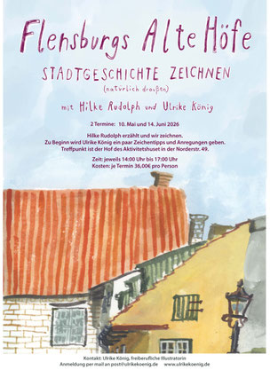 Illustration Flensburg Ulrike König Workshop