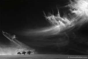 "Up in the air", series "dramatic skies"