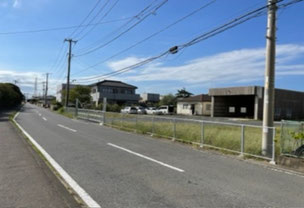 前面道路