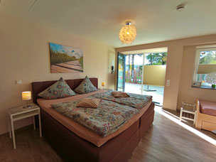 komfortabel ausgestattete Gästezimmer bei Monschau
