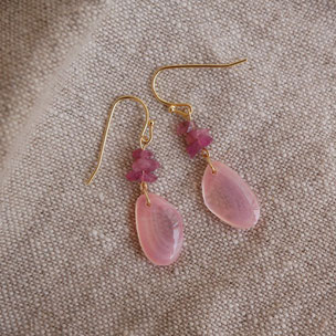 さくらひとえ　鎌倉の桜貝　アクセサリー　ピアス