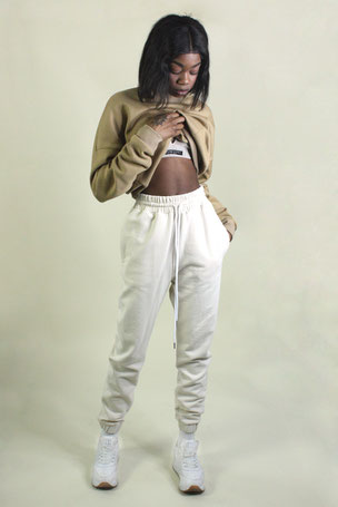 model wearing loungewear