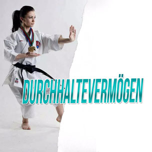 Werbebild Thema des Monats September für das Thema Durchhaltevermögen in der Fachsportschule 