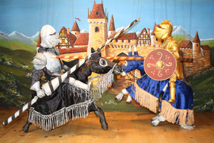 Marionettentheater Märchen an Fäden - Goldener Ritter
