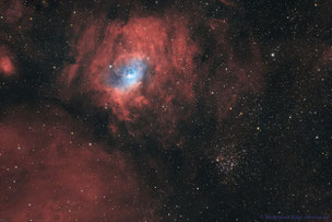 Bubble Nebula and M52