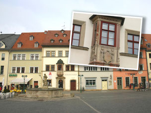Markt mit Neptunbrunnen