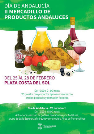 Programa del Mercado de Productos Andaluces en Torremolinos