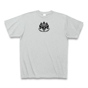 送料無料　トライバルフラワー（蓮）Tシャツ