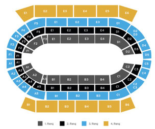 Wunderino Arena Kiel Hallenplan