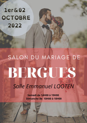 Salon du Mariage de Bergues 1 et 2 Octobre 2022