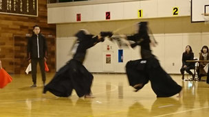 中学生の試合 剣道