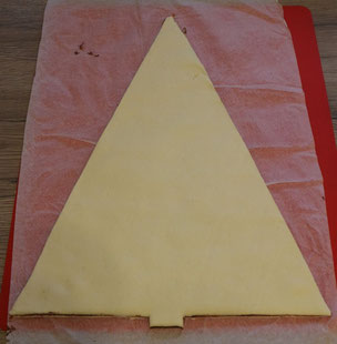 christmas tree pastry