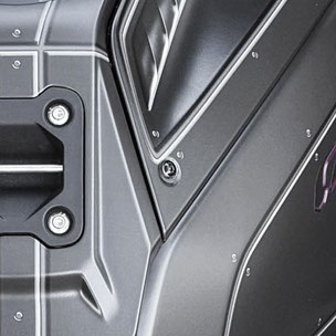 Design auf Folie GIANT speziell für BMW R1300GS ADV