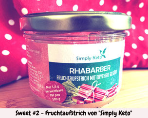 Rhabarber Fruchtaufstrich Simply Keto