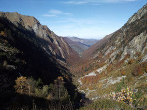 Couleurs automnales dans la vallée du Ribérot, octobre 2019.