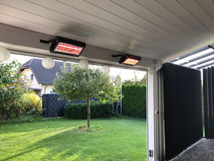 Heizstrahler Balkon Terrasse Garten - Tansun - Infrarot Heizstrahler