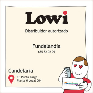 Fibra y Móvil Lowi con Fundalandia - Distribuidor autorizado en Candelaria