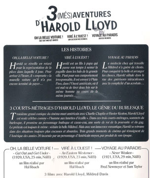 Trois (més)aventures d'Harold Lloyd réalisé par Hal Roach et Fred Newmeyer