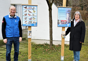 Musterfutterstelle in Waldkraiburg © Georg Meling