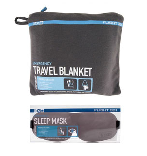 Flight 001 F1 Emergency Blanket & Eye Mask Set