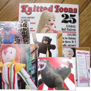 Ein Fest für Freunde der Stricknadel: Carol Meldrums "Knitted Icons"