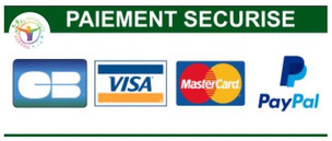 Paiement sécurisé par carte bancaire et PayPal – paiement en plusieurs fois disponible