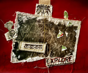 EXPLORE, Textil, Mixed Media