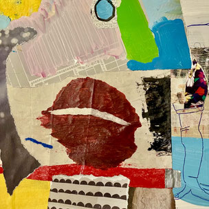 Collage, Mixed Media 