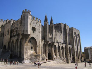 Palais des Papes d'avignon, trésol classé au patrimoine Mondial de l'UNESCO
