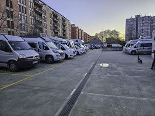 Stellplatz in Girona