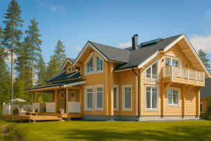 maison bois 187 m² 