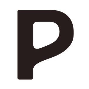 Organisch fließendes „P“ aus der Wortmarke