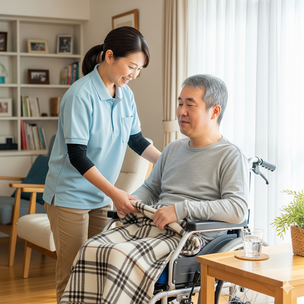  訪問介護・介護タクシーの青い鳥|ホーム|障がい者支援サービス