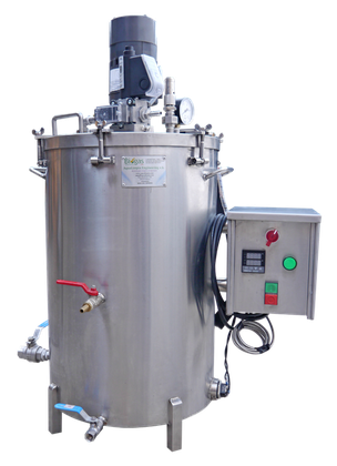 Planta piloto para ensayos de produccion de biogas