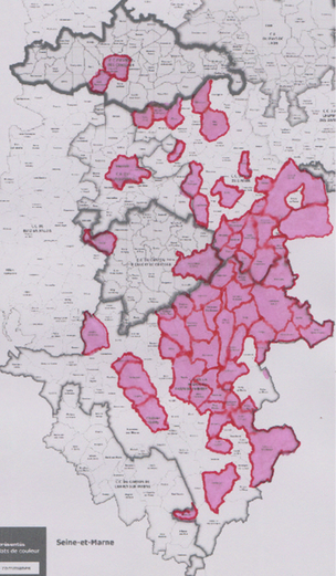 Carte des signatures