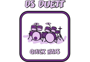 Quick Hats, Drumset Duett Step 18