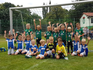 Die Bambini Mannschaften des VfR Stadt Bischofsheim