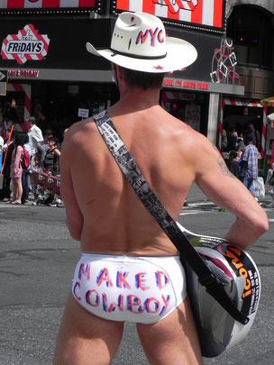 THE NAKED COWBOY